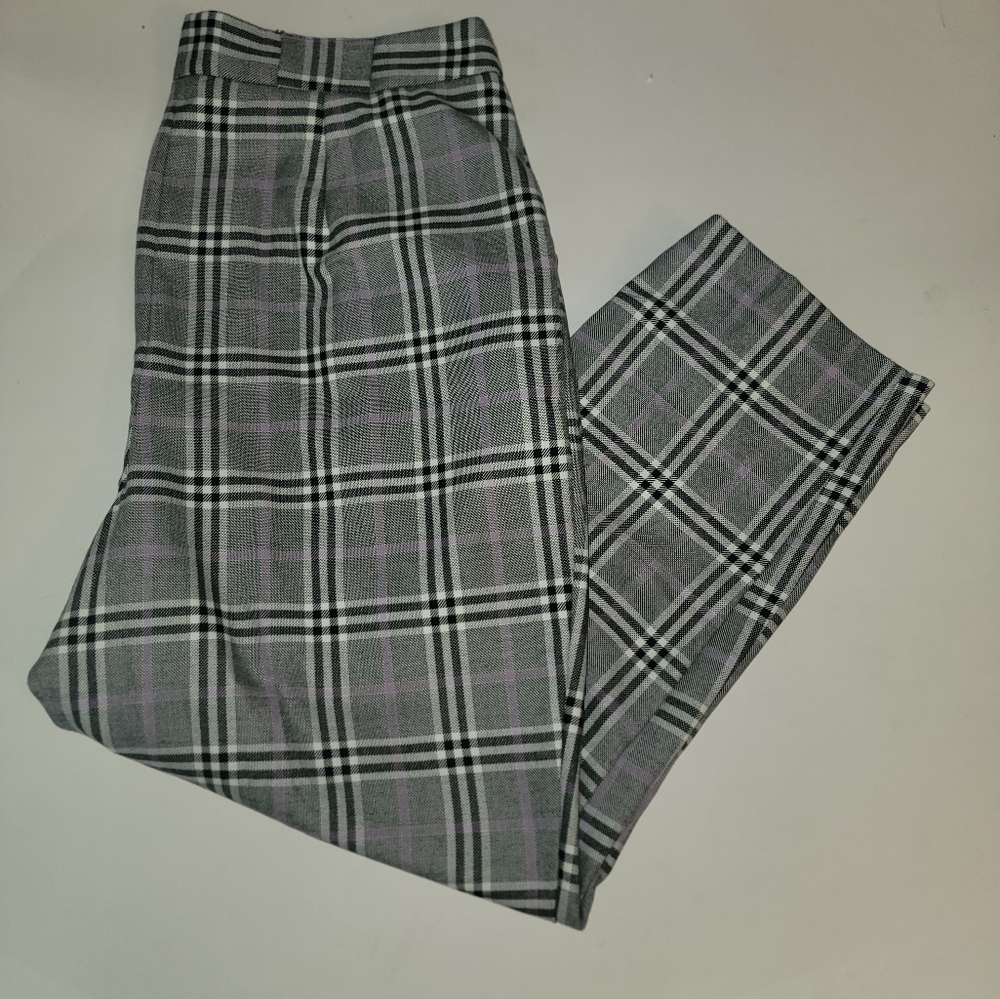 ASOS Cropped Pants Soze US 10 Plaid